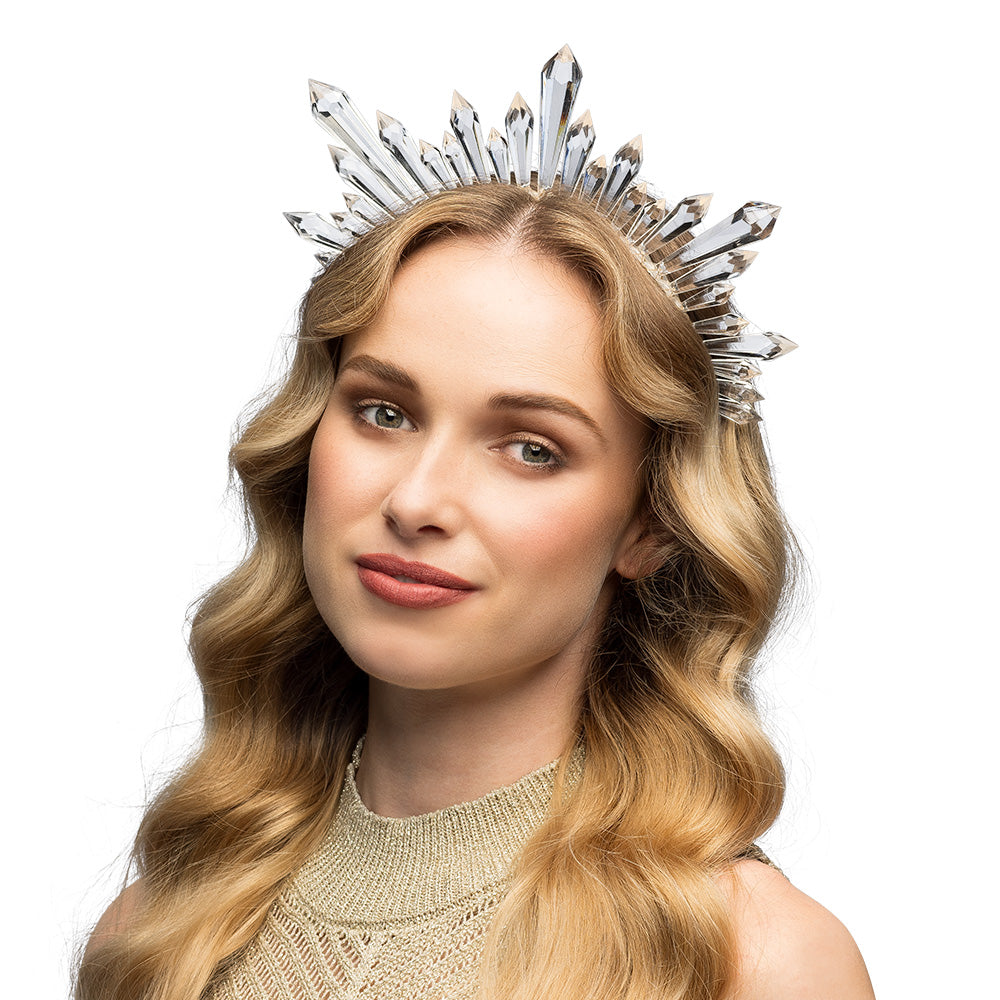 Tiare Couronne halo Saphira