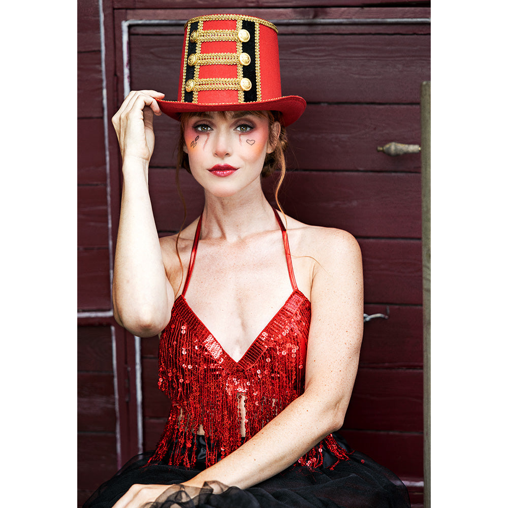 Top Lena rouge