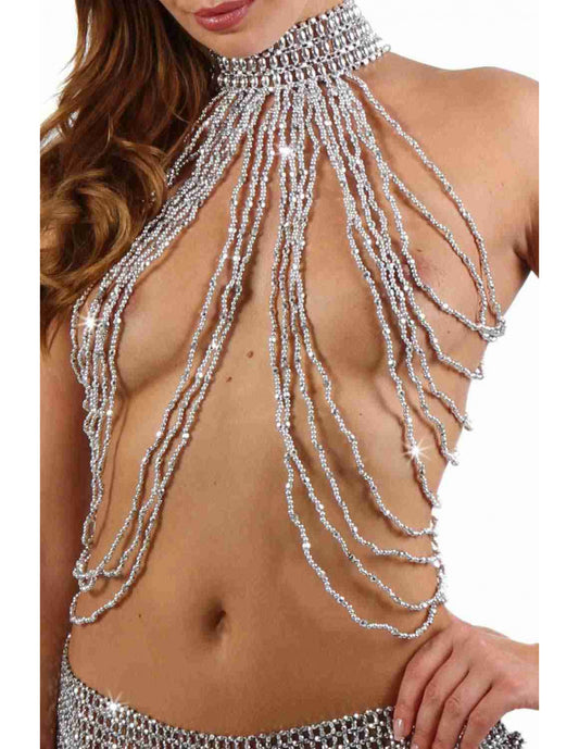 Collier topless perle