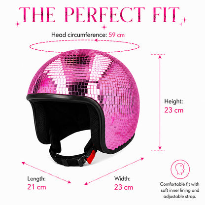 Casque Disco rose