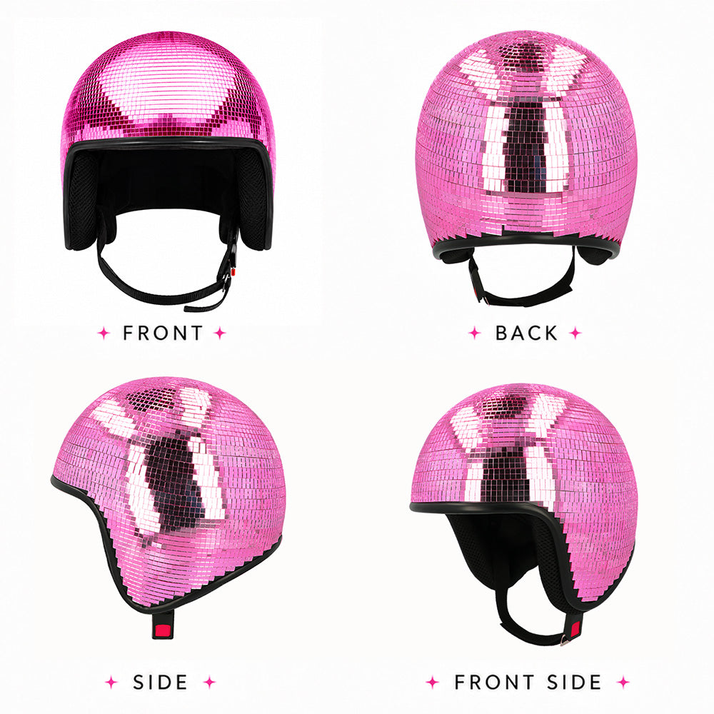 Casque Disco rose
