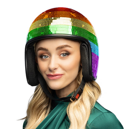 Casque Disco arc-en-ciel