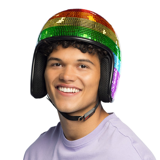 Casque Disco arc-en-ciel