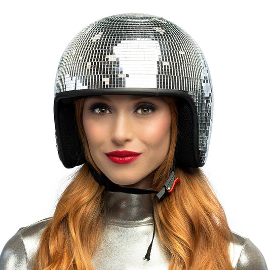Casque Disco argent