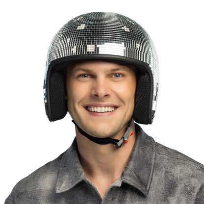 Casque Disco argent