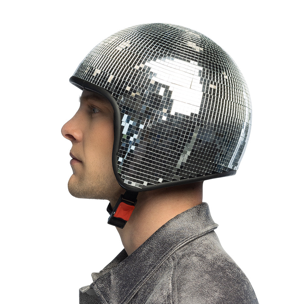 Casque Disco argent