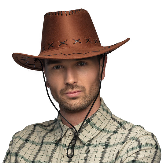 Chapeau cowboy Savanne brun