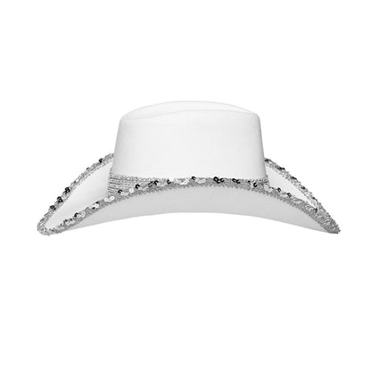 Chapeau cowboy Spark blanc