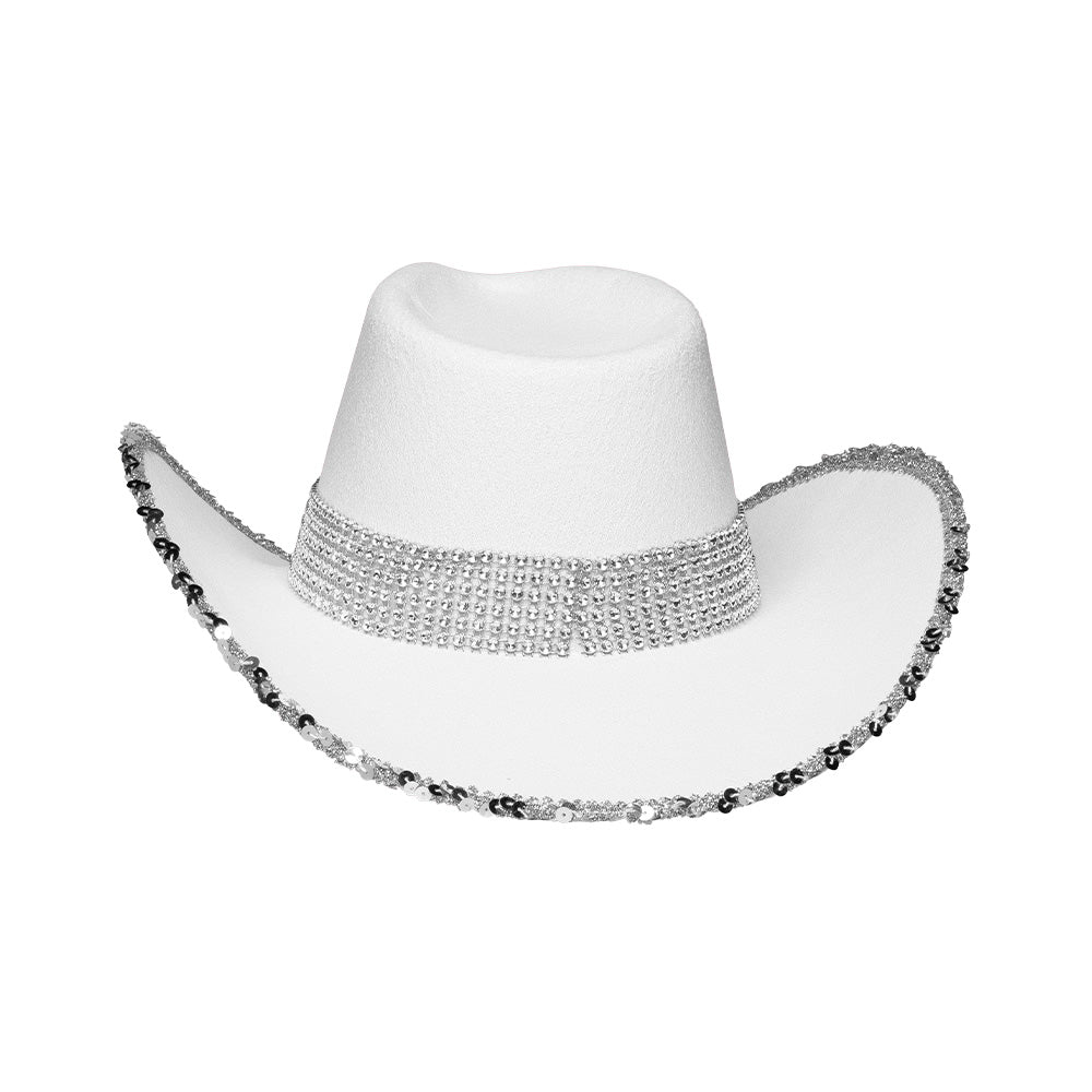 Chapeau cowboy Spark blanc