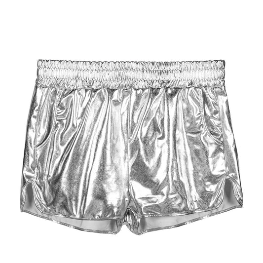 Short Shiny argent