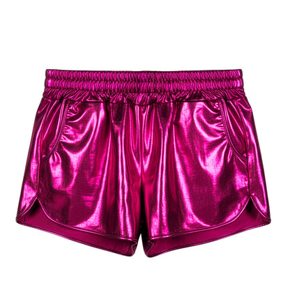 Short Shiny Fuchsia