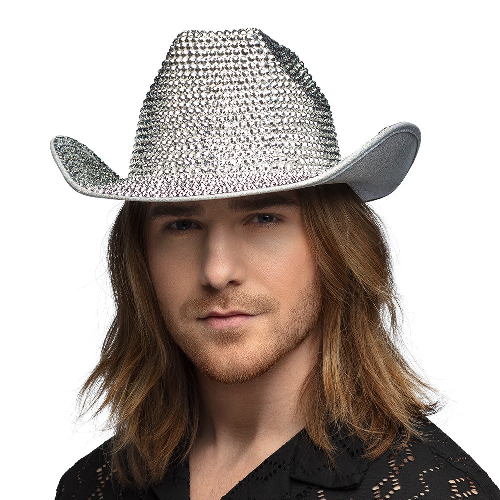 Chapeau cowboy Tomorrow argent