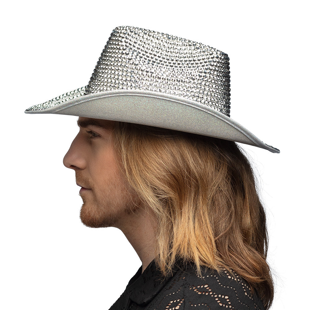Chapeau cowboy Tomorrow argent
