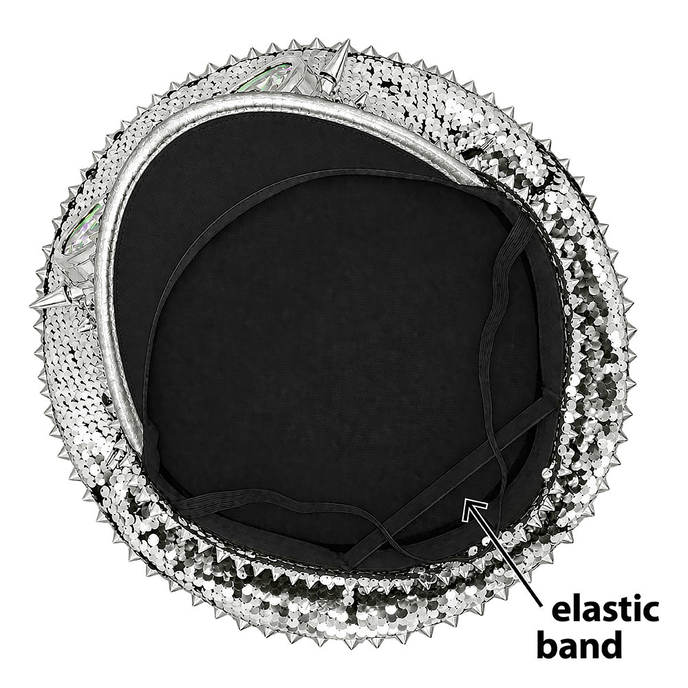 Casquette Galactic festival argent