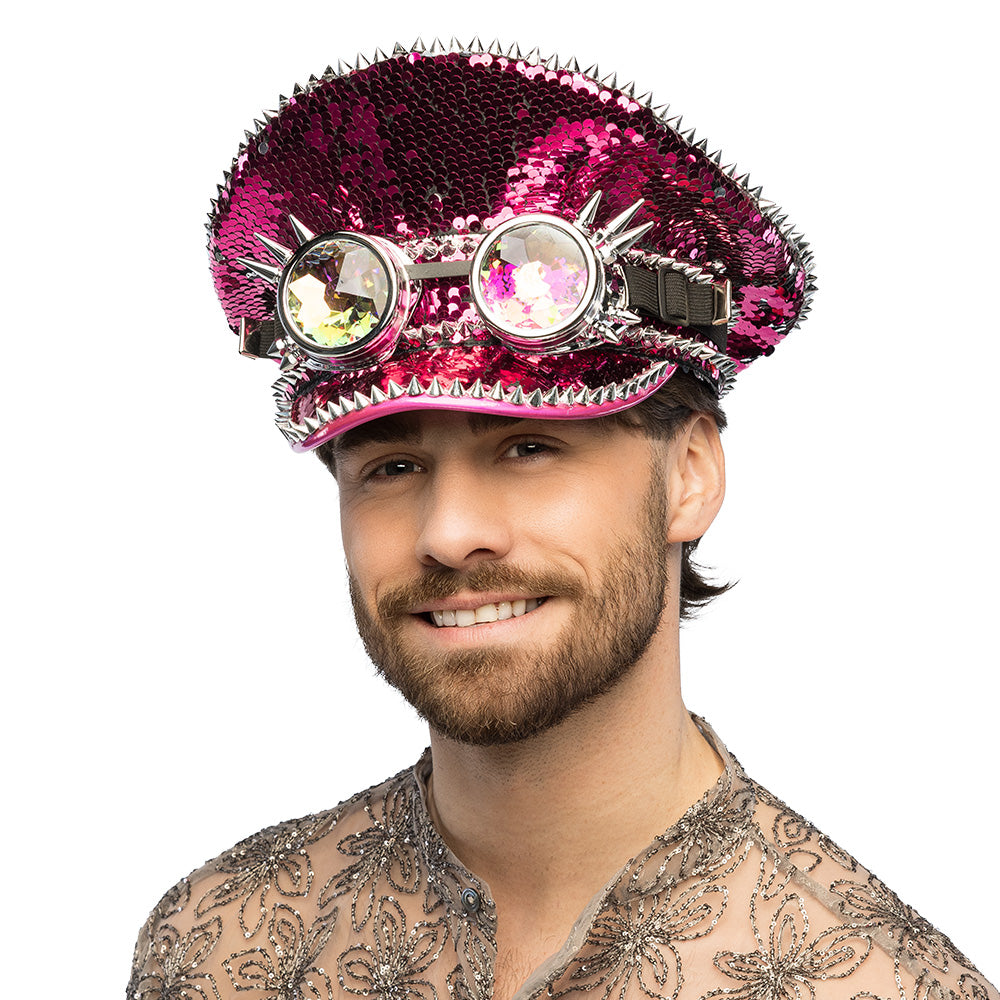 Casquette Galactic festival rose