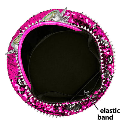 Casquette Galactic festival rose