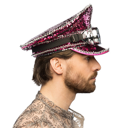 Casquette Galactic festival rose
