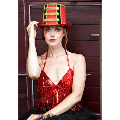Top Lena rouge