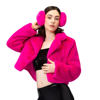 Veston Fluffy rave rose