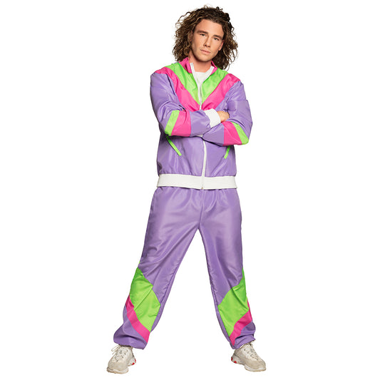 Survêtement Retro homme violet